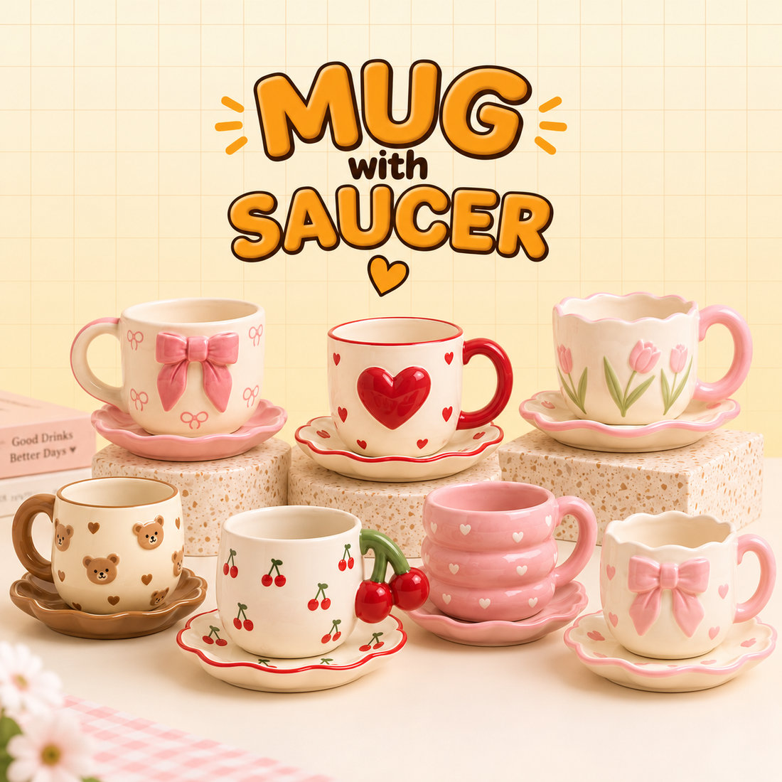 Mug with Saucer
