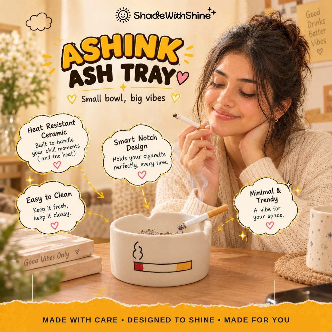 Ash-Ink Cigarette Ashtray
