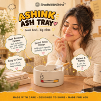 Ash-Ink Cigarette Ashtray
