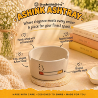 Ash-Ink Cigarette Ashtray