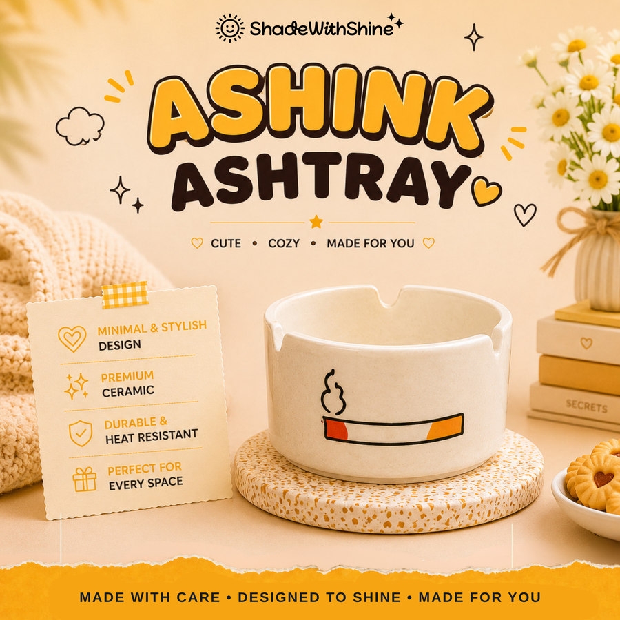 Ash-Ink Cigarette Ashtray