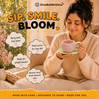 BerryBloom Mug & Saucer