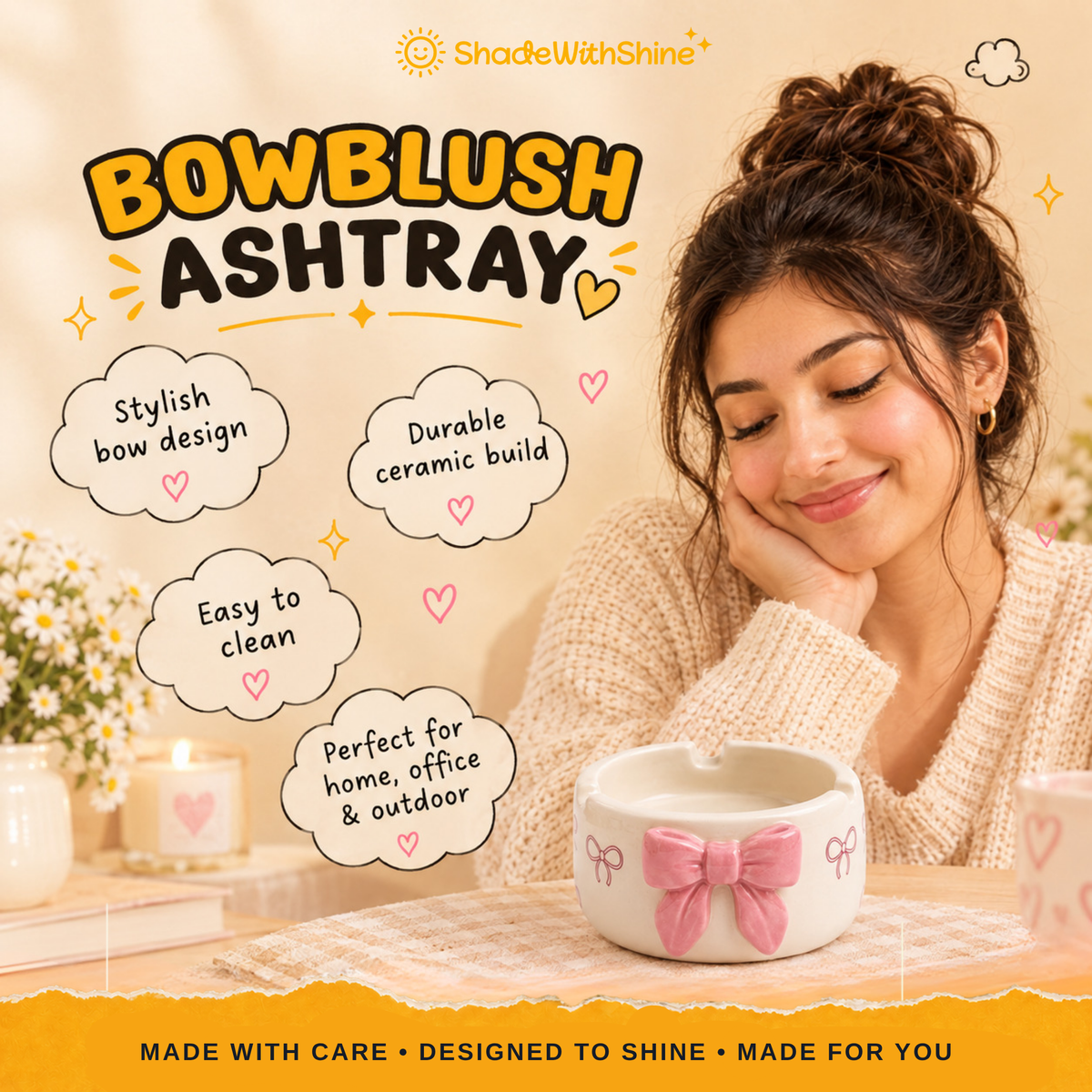 BowBlush Ashtray