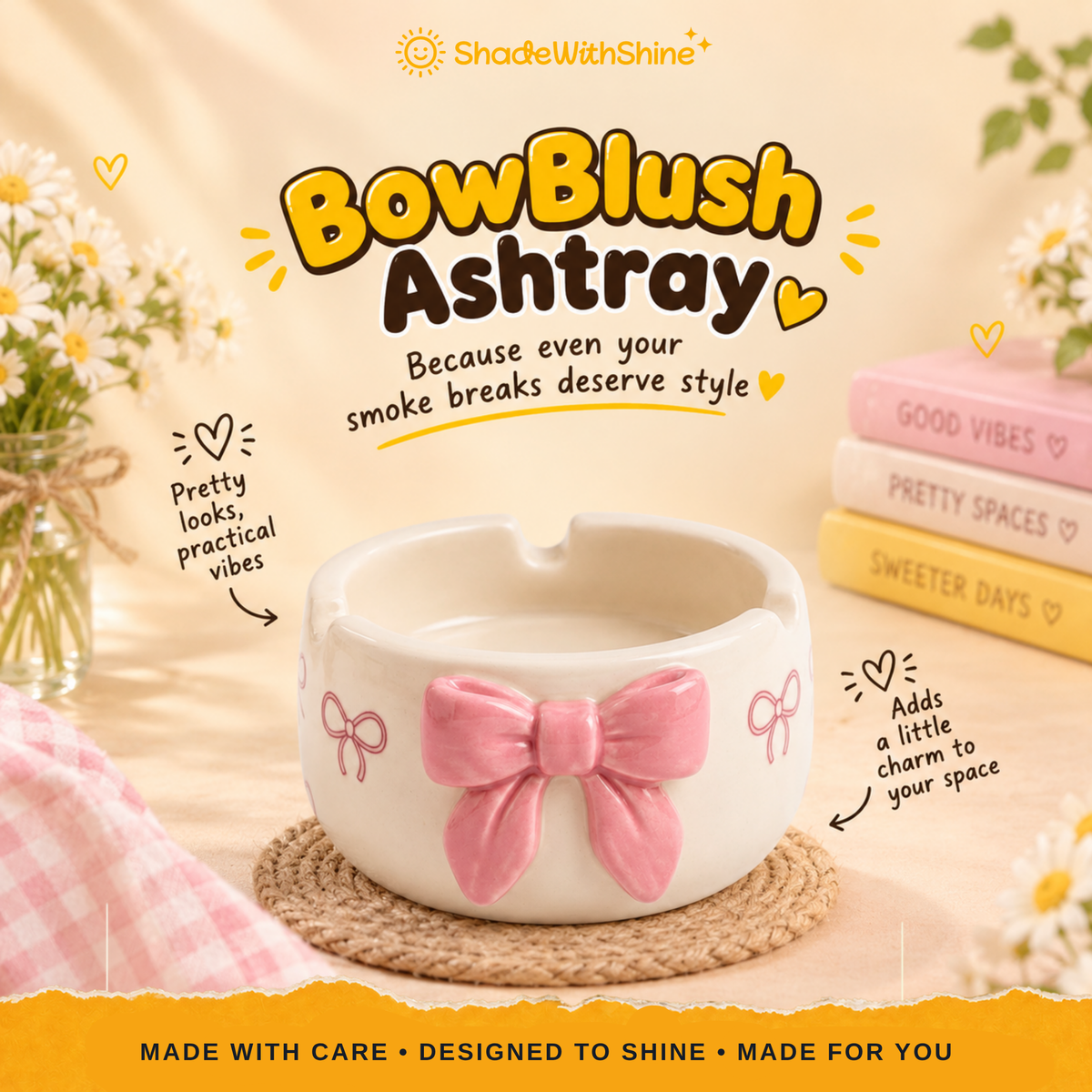 BowBlush Ashtray