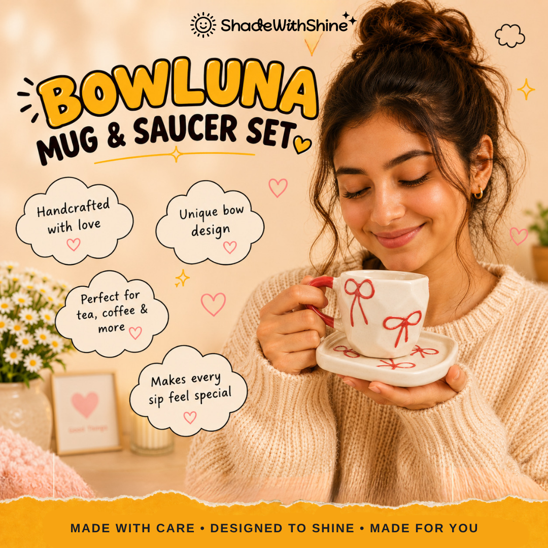 BowLuna Mug & Saucer