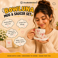 BowLuna Mug & Saucer