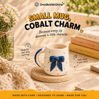 Cobalt Bow Mug