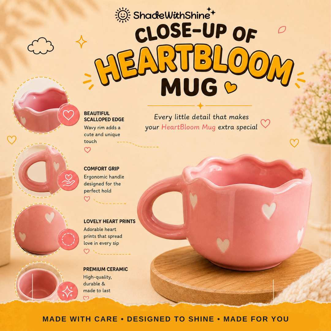HeartBloom Mug