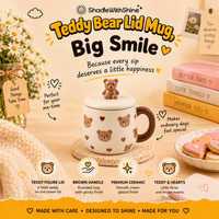 Teddy Bear Mug with Lid