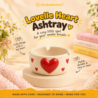 Lovelle Heart Ashtray