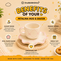 Petalina Mug & Saucer
