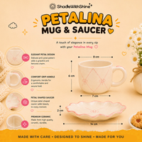 Petalina Mug & Saucer