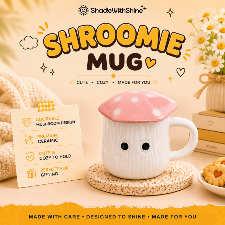 Shroomie Mug with Lid