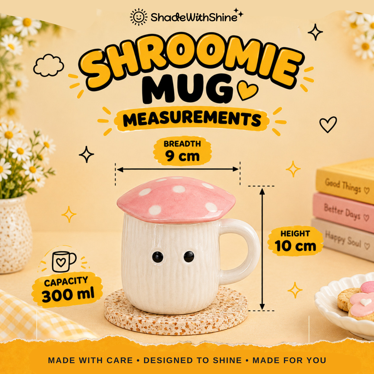 Shroomie Mug with Lid