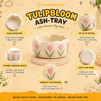 TulipBloom Ashtray