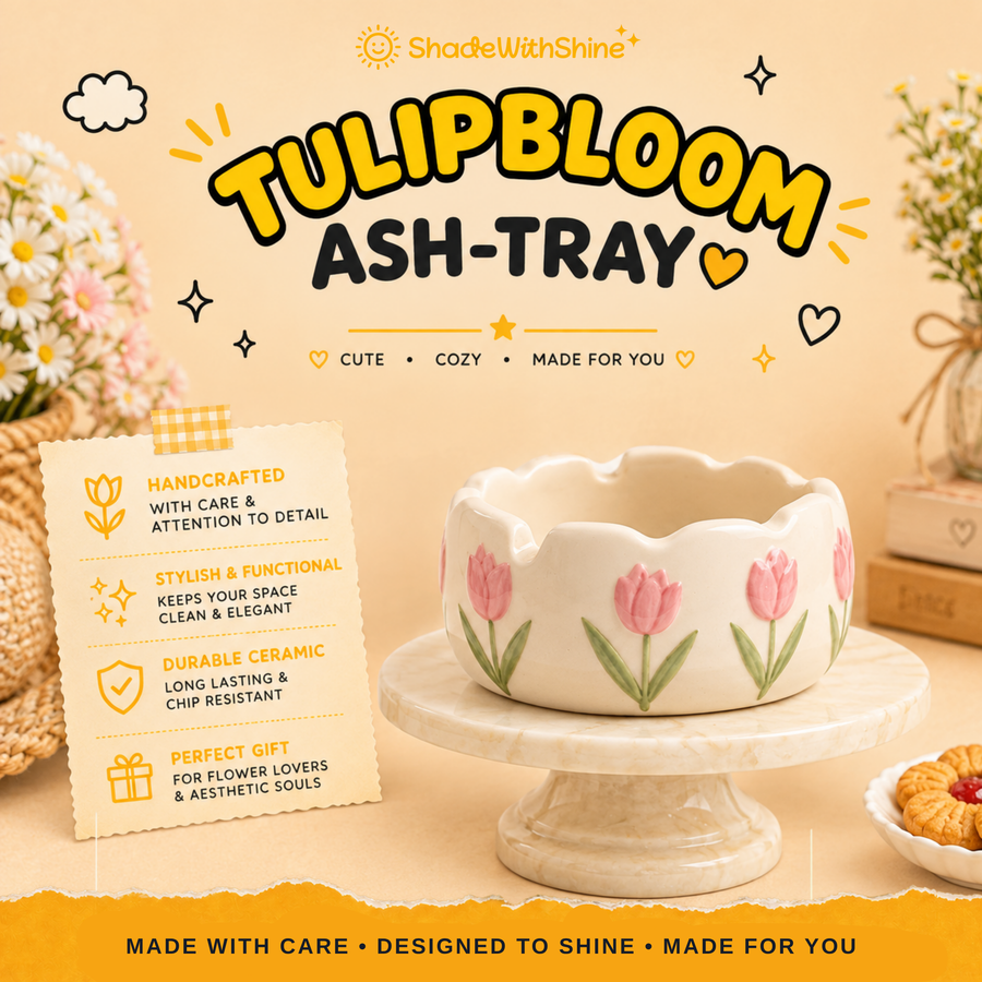 TulipBloom Ashtray