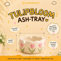 TulipBloom Ashtray